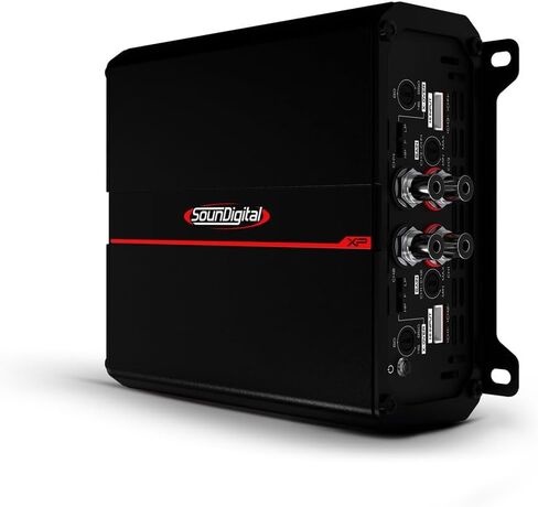 SounDigital XP 2400.4 2 Ohm 4-Channel Car Amplifier, 2400W Max Power, Newest Model in Kuwait