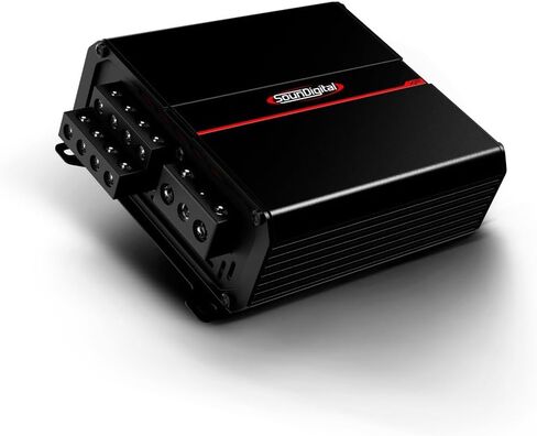 SounDigital XP 2400.4 2 Ohm 4-Channel Car Amplifier, 2400W Max Power, Newest Model in Kuwait