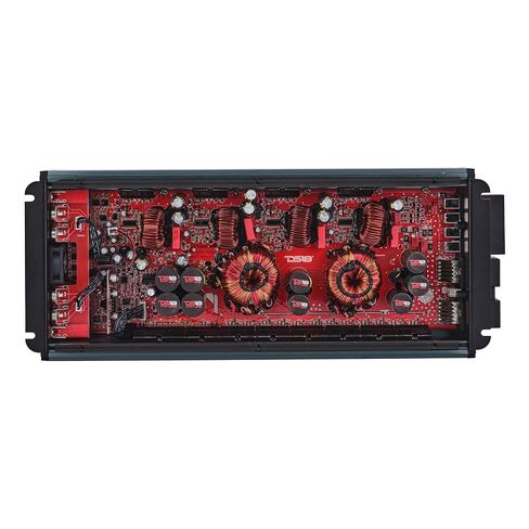 DS18 FRP-4K4/TI Compact 4-Channel Full-Range Class-D Amplifier | 4000W RMS | 1-Ohm Stable | Smart Cooling | 0GA Terminals | HPF/LPF Crossover | High Efficiency Digital Car Audio Amp in Kuwait