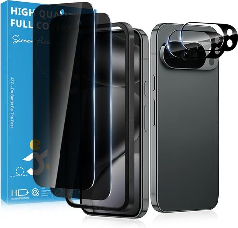2 Pack for Google Pixel 10 Privacy Screen Protector, 2 Pack Camera Protector, Fingerprint Compatible, Anti Spy, 9H Hardness Glass for Google Pixel 10 Screen Protector in Saudi Arabia