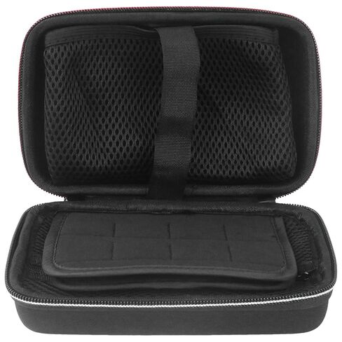 Welsdolk Protective Carrying Bag Compatible with Ninten do New 3DS XL/New 3DS/3DS XL/3DS, Anti-scratch Hard Shell Travel Game Case Holds 16 Game Cartridge & Gaming Accessories in Kuwait