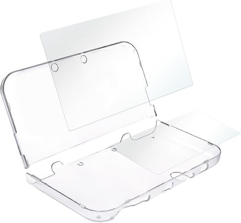 حافظة VSEER New 3DS XL مع واقي شاشة، حافظة صلبة شفافة مع فيلم PET مرن ورقيق عالي الدقة لجهاز 3DS XL/LL 2015 الجديد in Kuwait