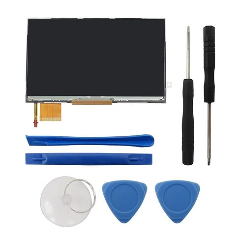 KOECTWYM New 4.3 Inch LCD Replacement Screen with Backlight & Tool Compatible with Sony PSP 3000 3001 Slim in Kuwait