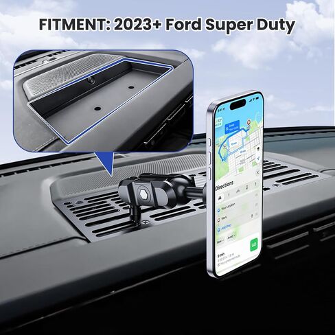 Metal Phone Mount for 2023+ Ford F250 350 450 & 2023+ Super Duty in Kuwait