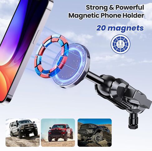 Metal Phone Mount for 2023+ Ford F250 350 450 & 2023+ Super Duty in Kuwait