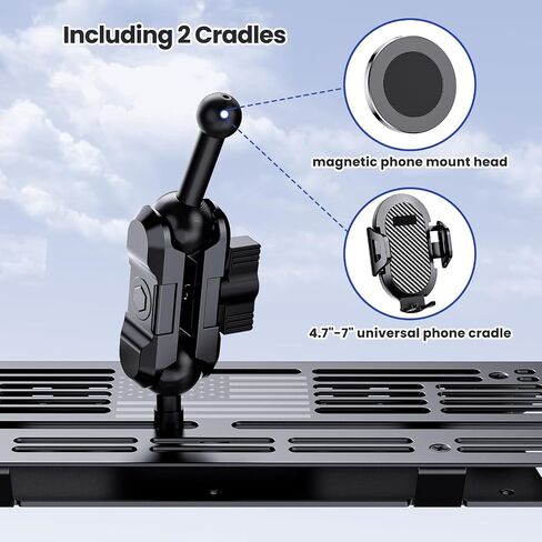 Metal Phone Mount for 2023+ Ford F250 350 450 & 2023+ Super Duty in Kuwait