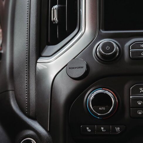 Rokform Low Pro Magnetic Car Mount, Aluminum (Black) in Saudi Arabia