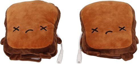USB Heaters, Safe to Use, Winter, Cute, Cartoon Bread Shape, Hand Warmer for Women and Kids in Kuwait