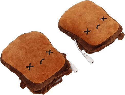 USB Heaters, Safe to Use, Winter, Cute, Cartoon Bread Shape, Hand Warmer for Women and Kids in Kuwait