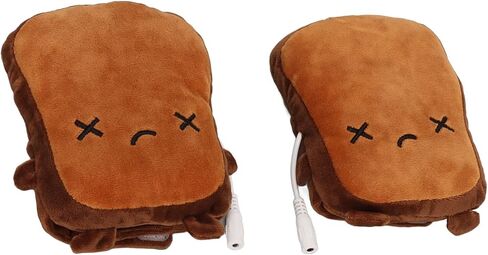 USB Heaters, Safe to Use, Winter, Cute, Cartoon Bread Shape, Hand Warmer for Women and Kids in Kuwait
