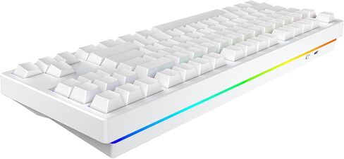 IROK FE87 V2 Wired TKL Layout Mechanical Keyboard, Support SODC, Gasket Structure, Hot Swappable, Gaming Keyboard (Black/Twilight Smoke Switch) in Kuwait