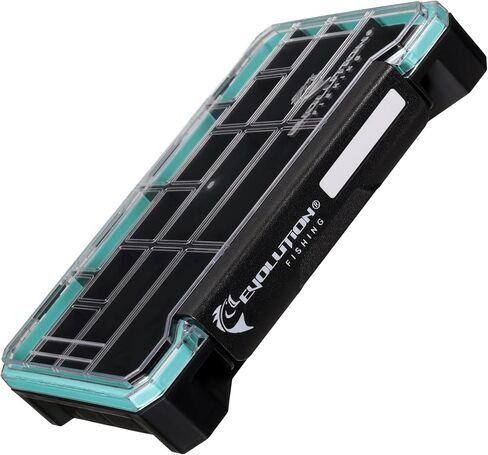 Evolution Fishing BallistiX 3.5 Terminal Tackle Tray – Waterproof Tackle Storage Box with Anti-Migration Design, One-Hand Latch, Polycarbonate Lid, Rust-Resistant Terminal Tackle Organizer in Kuwait