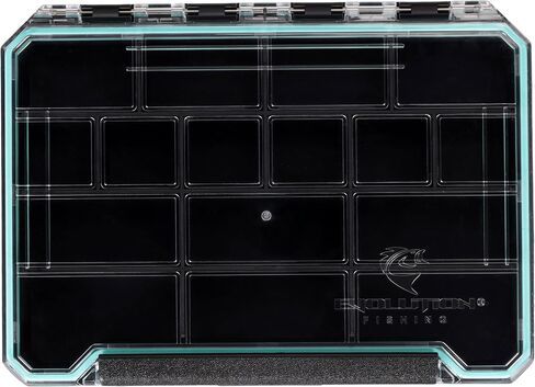 Evolution Fishing BallistiX 3.5 Terminal Tackle Tray – Waterproof Tackle Storage Box with Anti-Migration Design, One-Hand Latch, Polycarbonate Lid, Rust-Resistant Terminal Tackle Organizer in Kuwait