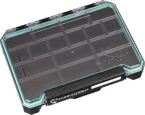 Evolution Fishing BallistiX 3.5 Terminal Tackle Tray – Waterproof Tackle Storage Box with Anti-Migration Design, One-Hand Latch, Polycarbonate Lid, Rust-Resistant Terminal Tackle Organizer in Kuwait