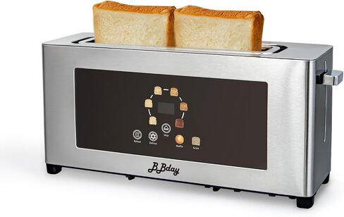 2 Slice Toaster with Touchscreen, Extra Wide Slot, 6 Shade Settings in Kuwait