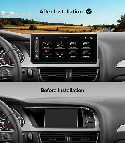 10.25"CarPlay Radio for Audi A4 A5 B8 (09-16) Multimedia3G MMI ONLY in Kuwait