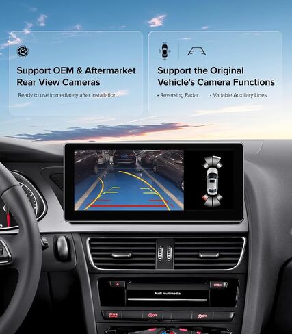 10.25"CarPlay Radio for Audi A4 A5 B8 (09-16) Multimedia3G MMI ONLY in Kuwait