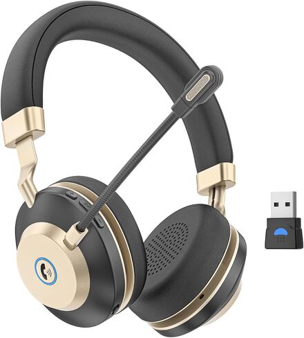 Earbay Wireless Headset with Microphone, AI Noise Cancelling & Dongle in Kuwait