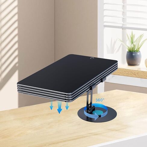 Adjustable 360-Degree Rotating Tablet Stand, Tablet Desktop Stand in Kuwait