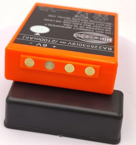 (1-Pack) DC 10V-30V QA109600/QD109300 Charger with (4-Pack) HBC Radiomatic 6V 2100mAh BA225030 Battery for HBC Wireless Romote Control Battery in Kuwait