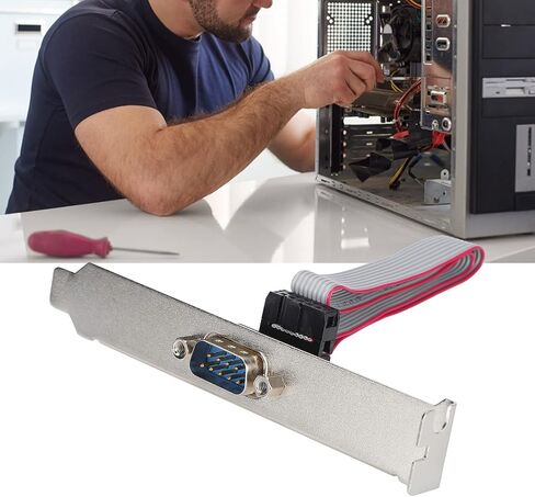 Serial Port Adapter Baffle Reliable 9-Pin Connector for in Kuwait