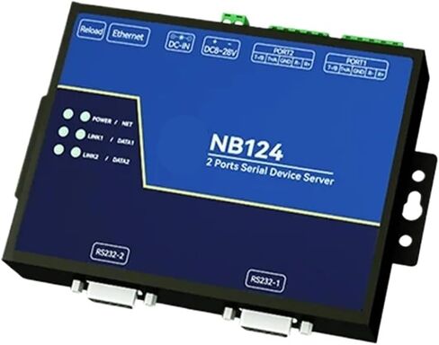 RS232 RS422 RS485 Serial Server COJXU NB124‑V2(NB124E-V2) in Kuwait