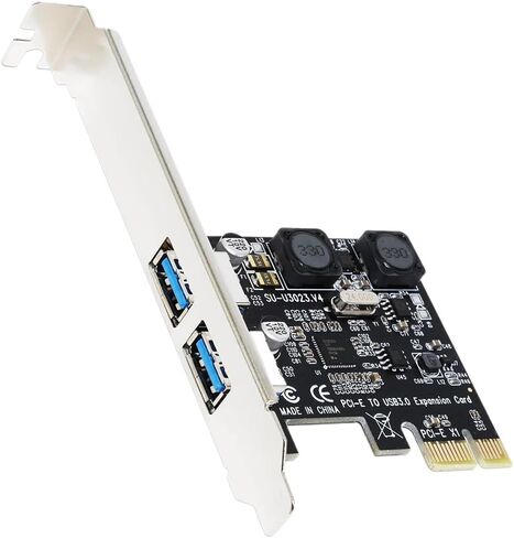 2-Port USB 3.2 Gen1 5Gbps PCIe Expansion Card in Kuwait