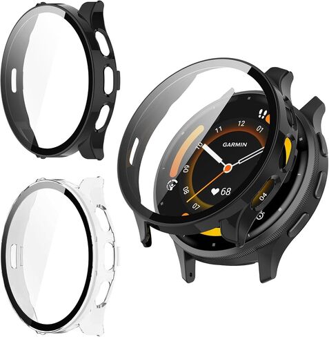2 Pack for Garmin Venu 3 45mm Screen Protector Case in Kuwait