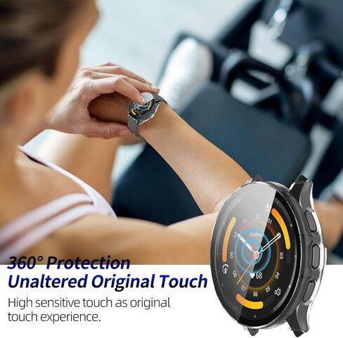 2 Pack for Garmin Venu 3 45mm Screen Protector Case in Kuwait