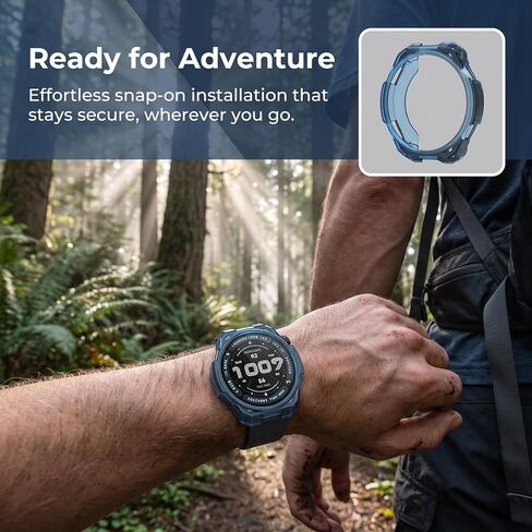 Compatible with Amazfit Balance 3 Bumper Case, Soft Flexible TPU Thin Lightweight Protective Cover for Amazfit Balance 3 Smart Watch Band [NO Front Screen Protector] in Kuwait