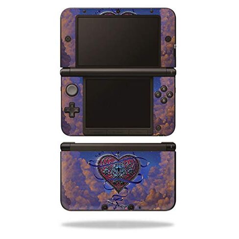 MightySkins Skin Compatible with Nintendo 3DS XL Original (2012-2014) - Heart and Key | Protective, Durable, and Unique Vinyl wrap Cover | Easy to Apply, Remove, and Change Styles | Made in The USA in Kuwait
