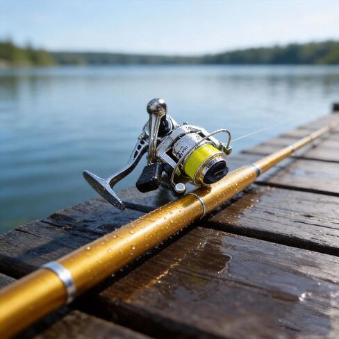Portable Pocket Mini Fishing Rod - Compact Travel-Ready Gear Ultra-Light Aluminum Alloy Telescopic Design, Perfect for Beginners, Camping, Backpacking & Gifting in Kuwait