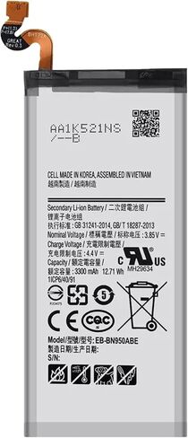 EB-BN950ABE Battery Compatible with Samsung Galaxy Note 8 SM-N950F, SM-N950U, SM-N9500, SM-N950U1, SM-N950N, SM-N950W, SC-01K, SM-N950FD Replacement Battery for with Repair Tool kit in Kuwait
