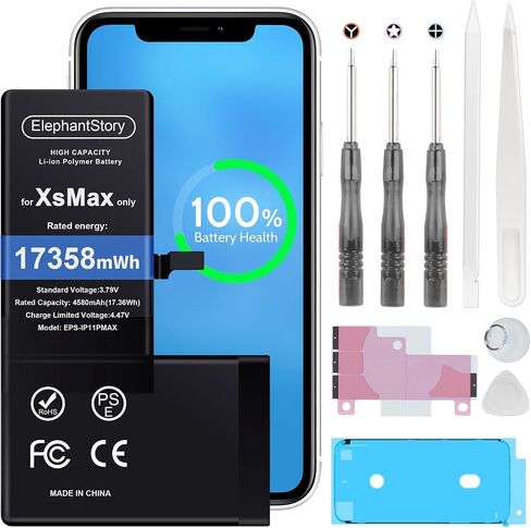 ElephantStory Replacement Battery for iPhone 12 Pro Max High Capacity in Kuwait