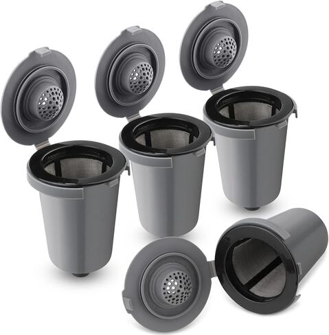 Reusable Filter Cup for Cuisinart, Gray (2 Pack) in Saudi Arabia