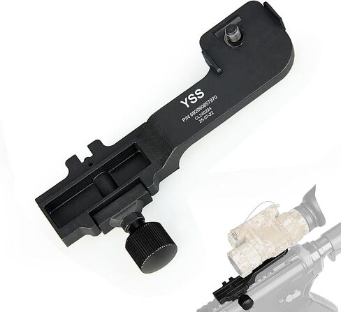 YSS PVS14 Picatinny Mount Scope Rail Adapter Night Vision Goggles Mount Accessories Metal in Kuwait