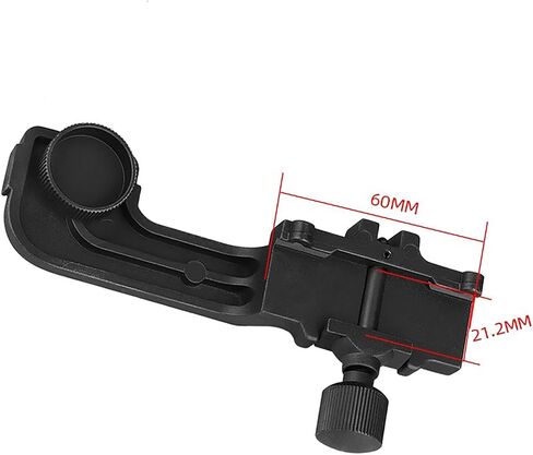 YSS PVS14 Picatinny Mount Scope Rail Adapter Night Vision Goggles Mount Accessories Metal in Kuwait
