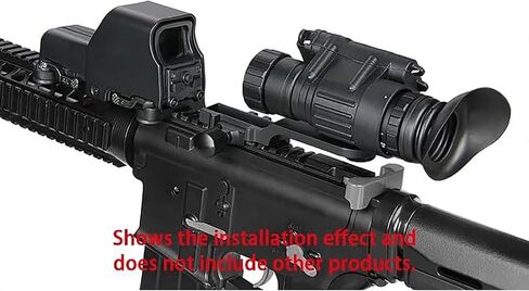 YSS PVS14 Picatinny Mount Scope Rail Adapter Night Vision Goggles Mount Accessories Metal in Kuwait