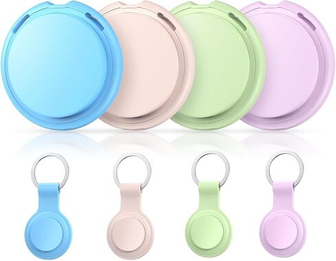 4 Pack Tracker Tags Apple MFi Certified Works with Apple Find My (iOS Only) in Kuwait