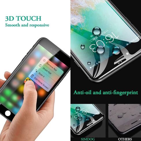 for iPhone 7 Plus Screen Replacement Kit,5.5 Inch 3D Touch LCD Digitizer Display for iPhone 7 Plus,with Repair Tools Kit (Black) in Kuwait