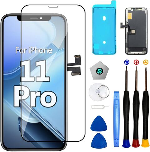LMQ for iPhone 11 Pro Screen Replacement 5.8''LCD with Repair Tool Kits in Kuwait