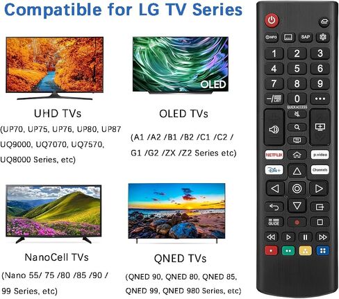 (Pack of 2) Universal Remote for LG Smart TV in Kuwait
