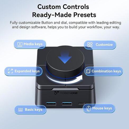 TobenONE Laptop Docking Station Dual Monitor,Dual 4K HDMI,5 USB,100W PD in Kuwait