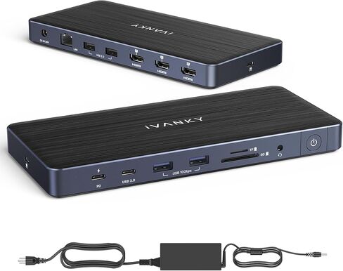 iVANKY 14-in-1 Triple DisplayLink Dock for MacBook with 180W Power Adapter in Kuwait