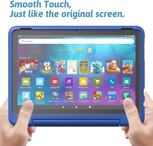 Screen Protector for 10 Kids Pro/ 10 Kids Tablet 9H Tempered Glass in Kuwait