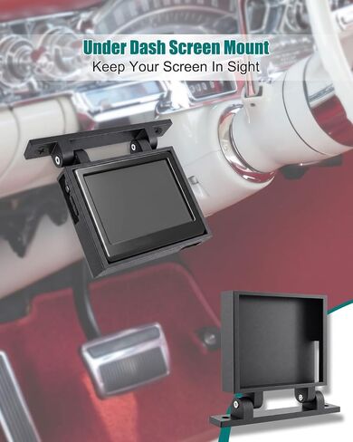 Under Dash Mount Fit for Holley Sniper Terminator X 3.5" EFI Display Screen in Kuwait