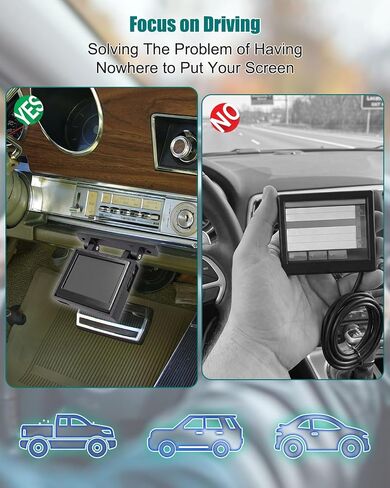 Under Dash Mount Fit for Holley Sniper Terminator X 3.5" EFI Display Screen in Kuwait
