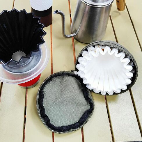 Portable Coffee Filter Case for Outdoors in Saudi Arabia