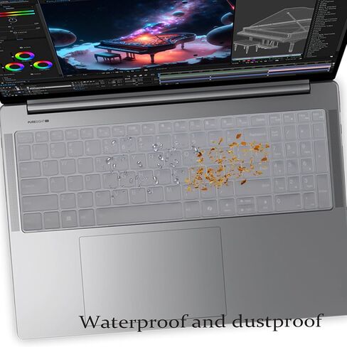 Keyboard Cover for 2026 Lenovo Yoga 7i 2 in 1 Aura Edition 16IPH11 16'', 2026 Yoga 7a 2 in 1 16AGP11 16'' US Protective Keyboard Skin-Clear in Saudi Arabia