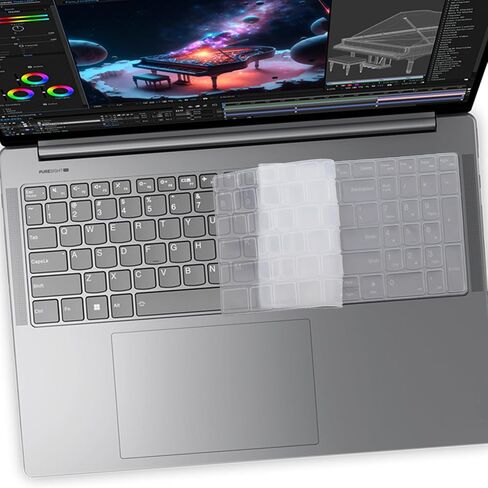 Keyboard Cover for 2026 Lenovo Yoga 7i 2 in 1 Aura Edition 16IPH11 16'', 2026 Yoga 7a 2 in 1 16AGP11 16'' US Protective Keyboard Skin-Clear in Saudi Arabia